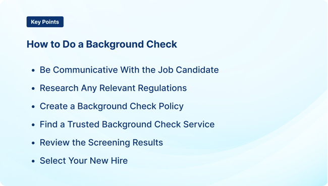 How to Do a Background Check 1