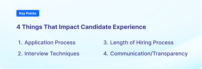 Candidate Experience 1