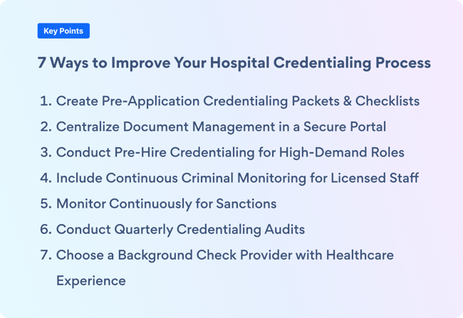Hospital Credentialing 3