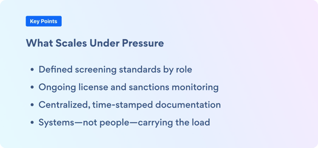 Maintain Compliance Healthcare 2