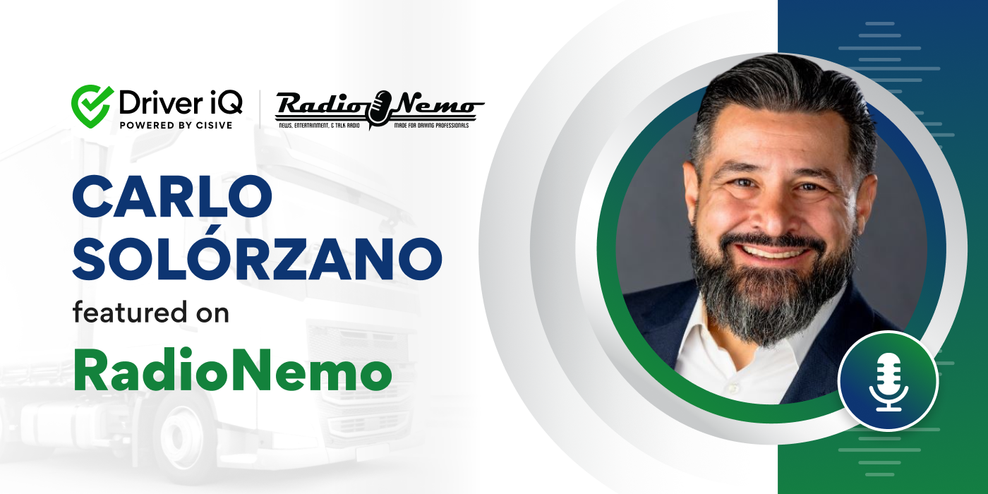 Driver iQ. Carlo Solórzano featured on RadioNemo.